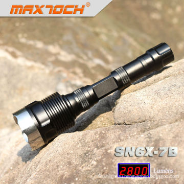 Maxtoch SN6X-7B черный LED Cree T6 мощные тактические освещение